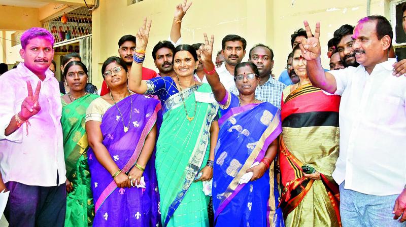 Telangana Rashtra Samiti sweeps local body polls