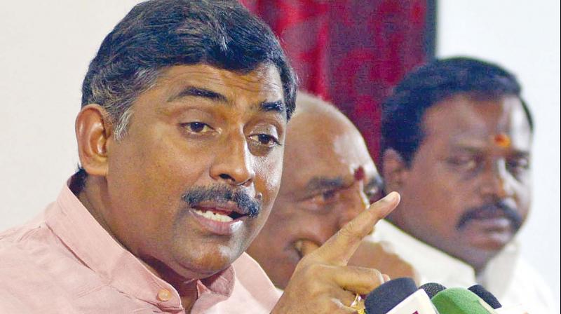 P Muralidhar Rao slams DMK, dares party for a debate