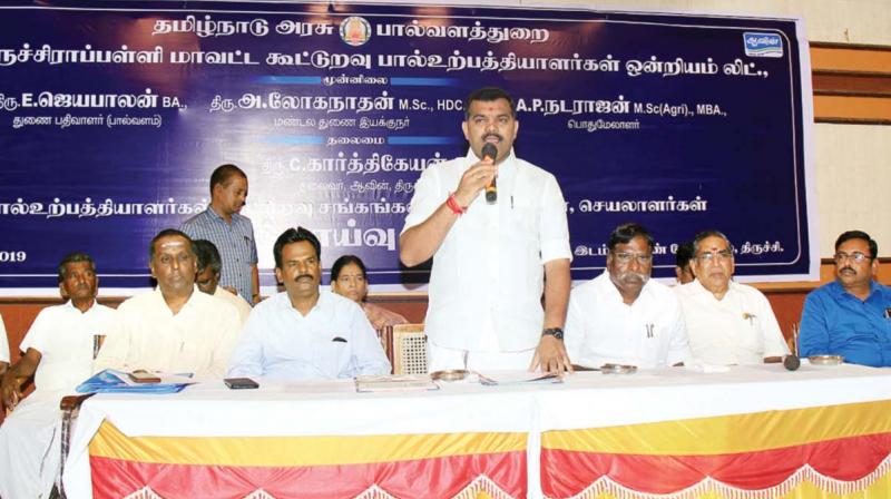 Tiruchy: Coops urged to hike milk production