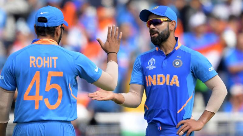 World Cup semi-final: IND vs NZ; Sharma, Kohli, Rahul out for India in first 19 balls