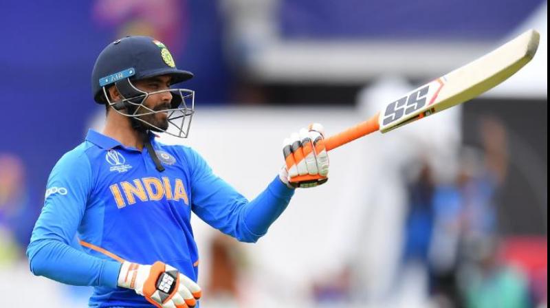 ICC CWC\19: IND vs NZ; Jadeja becomes first Number 8 to score world cup fifty