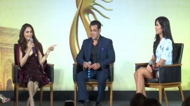 IIFA press conference: Madhuri, Salman, Katrina urge fans to shun single-use plastic