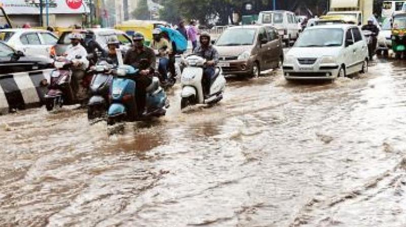 Hyderabad: Waterlogging dogs Padmaja Colony