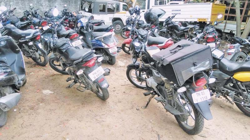 Chennai: 38 Rapido bike-taxis seized by RTO