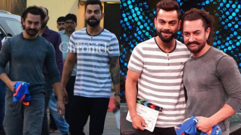 Diwali special: Aamir Khan and Virat Kohli shoot together for the first time