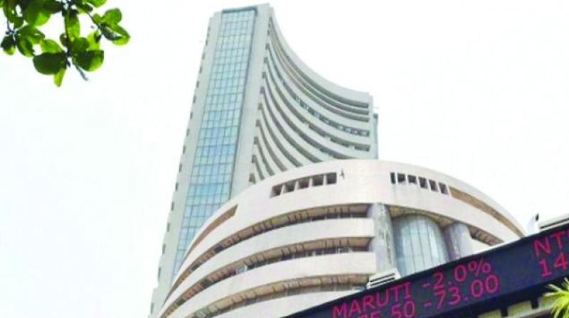 Sensex rises over 100 points ahead of TCS, Infosys earnings