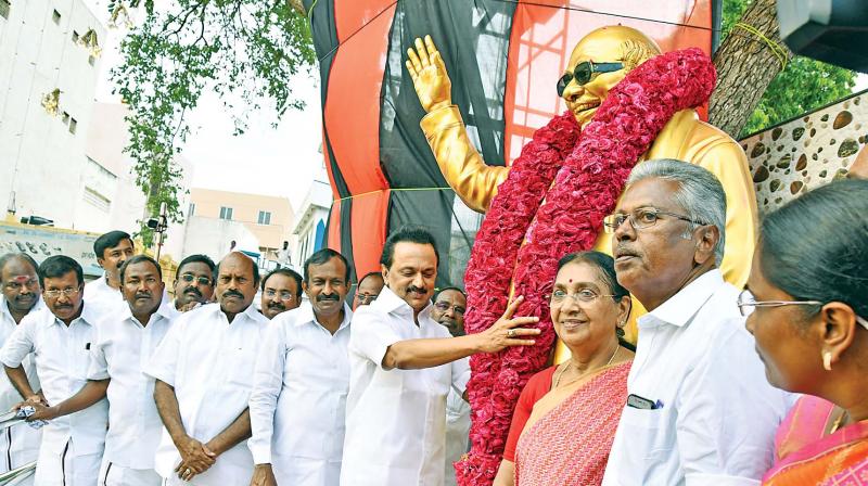 AIADMK held no condolence meet for Jayalalithaa: MK Stalin
