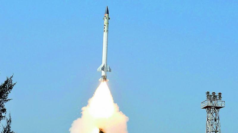 It was flight-tested by DRDO in the presence of senior scientists and officials of the Strategic Forces Command.
