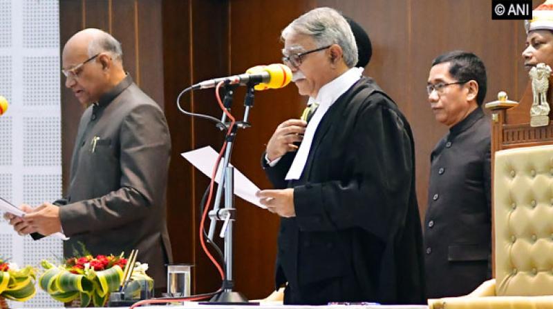 Ramesh Bais takes charge as Governor of Tripura