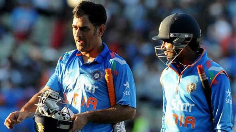 Best part about Dhoni is that he keeps things simple. No panic. He helps youngsters and people like me to build our cricket,  said an emotional Ambati Rayudu on MS Dhoni after the conclusion of the first warm-up game between India A and England. (Photo: AP)