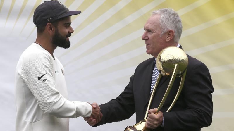 \India vulnerable but will pose a tough hurdle for Australia\: Allan Border