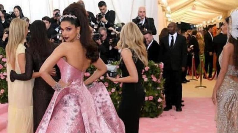 Met Gala 2019: Deepika Padukone looks like dream barbie doll on pink carpet