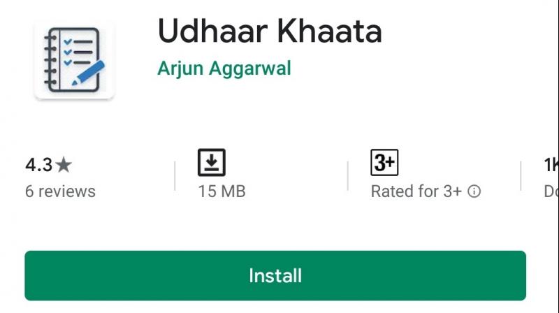 â€˜Udhaar Khaataâ€™ app for small shopkeepers and vendors