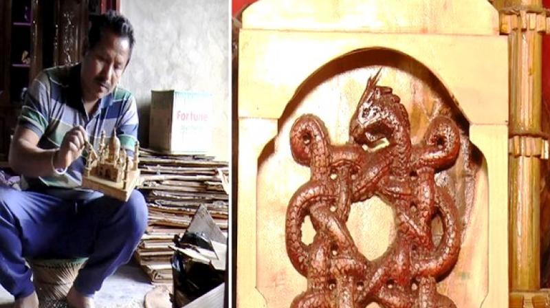Cane and bamboo crafts boosts the economy of Manipur