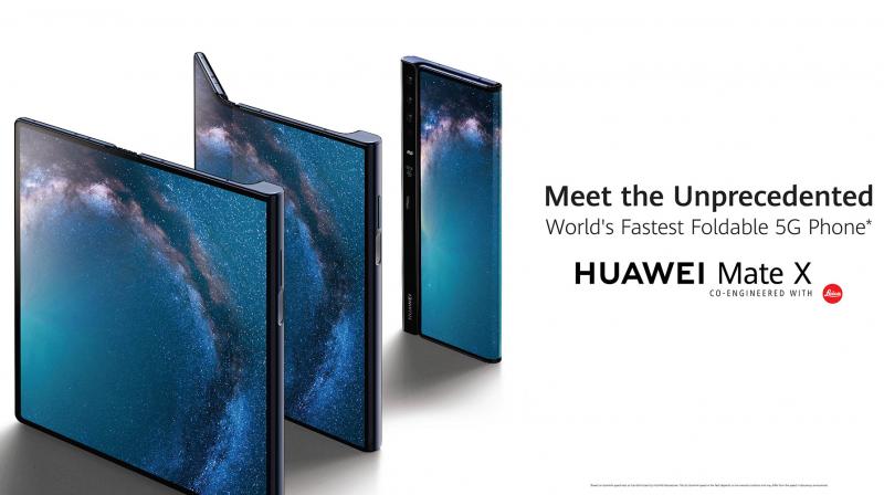 Huawei Mate X received numerous awards at MWC 2019.