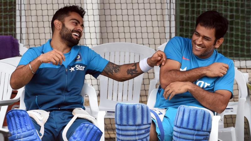 Kohli believes that Dhoni's inputs during the game will help Indiaget their DRS calls right. (Photo: AFP)