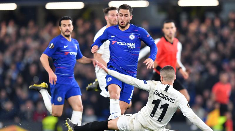 UEL 2018-19: Eden Hazard nets winning penalty to put Chelsea into Europa finals