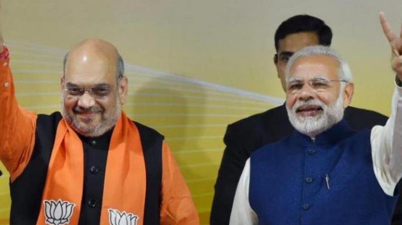 Shah calls Modi \Arjuna\ to counter Priyanka\s \Duryodhana\ remark on PM