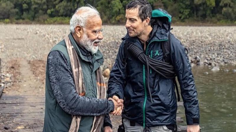 \Man vs Wild\ episode featuring PM Modi to air today at 9 pm