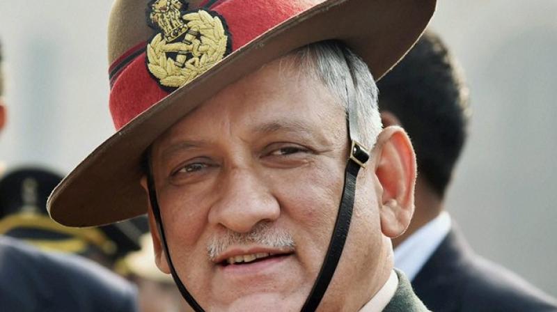 If you pick up gun you will die, gun will be with us: Army Chief Bipin Rawat