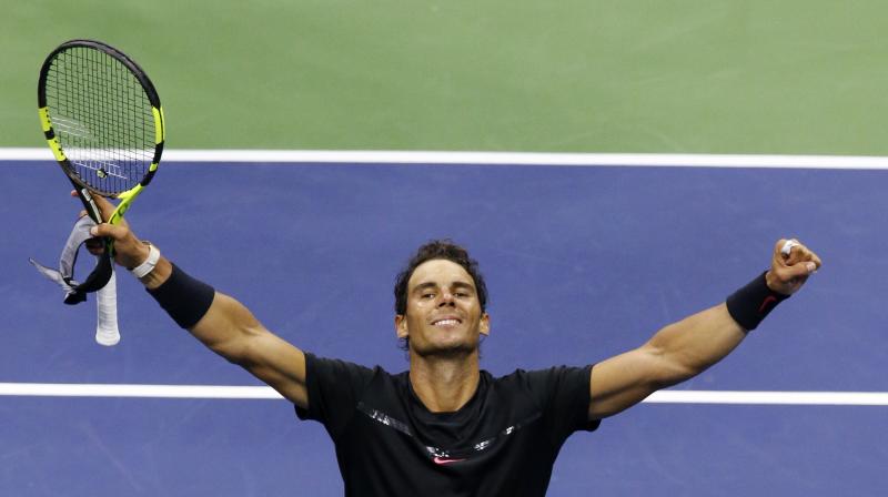 Nadal, five-time champion at the US Open, next faces another 35-year-old, Feliciano Lopez of Spain, for a place in the last 16. (Photo: AP)