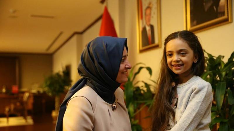 Bana Alabed, the young Syrian girl who drew global attention with her tweets from Aleppo before being evacuated to Turkey this week, says she hopes to go back to her hometown one day and fulfil a dream. (Photo: Twitter)