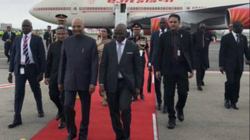 Kovind arrives in West African nation Benin, 1st visit by Indian head of state