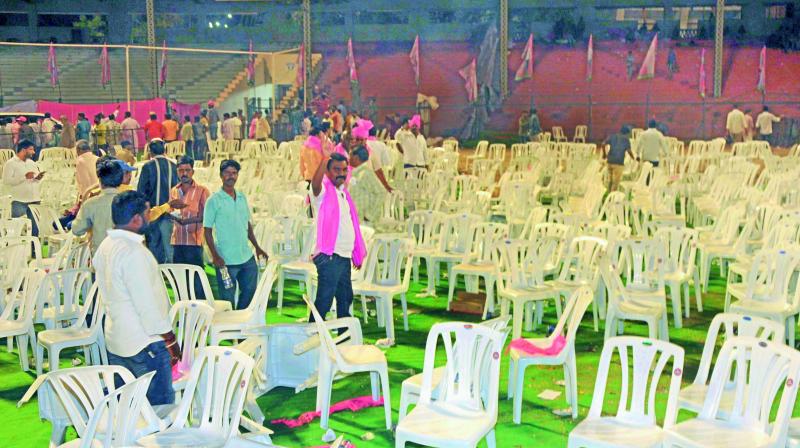 Lok Sabha polls 2019: Low turnout forces K Chandrasekhar Rao to cancel rally