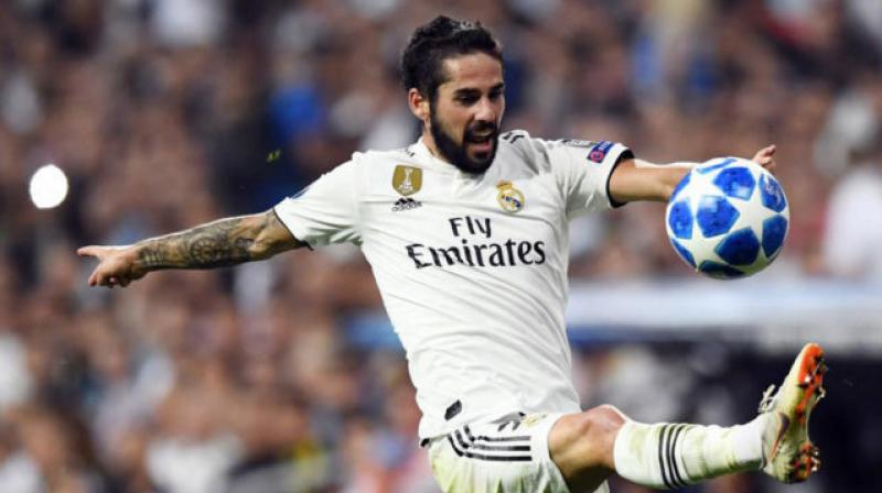 Isco sustains thigh injury, set to miss match against Villareal