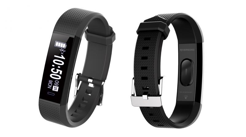 The smart band is also water resistant with an IP65 rating.