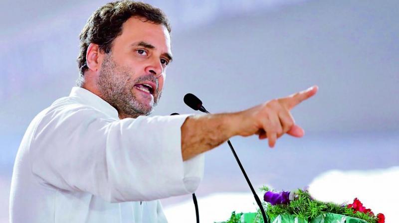 I-T dept â€˜running amokâ€™ to meet India\s revenue shortfall: Rahul Gandhi