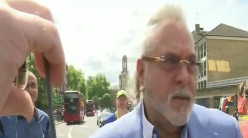 Vijay Mallya spotted at Oval, says \I am here to watch the game\