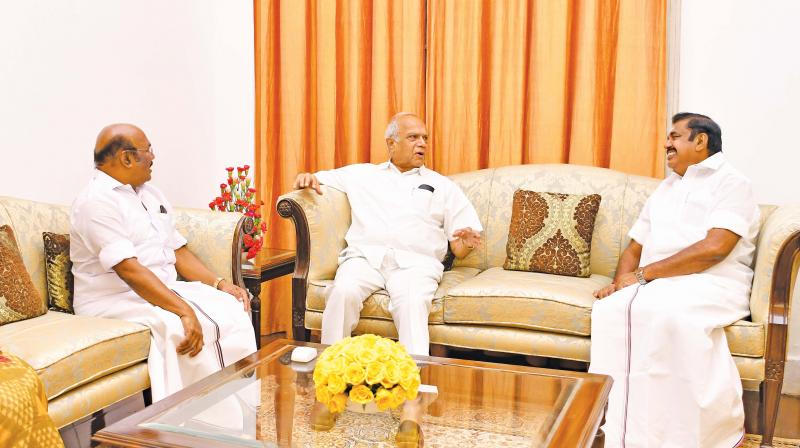 After partyâ€™s meeting, CM calls on Governor