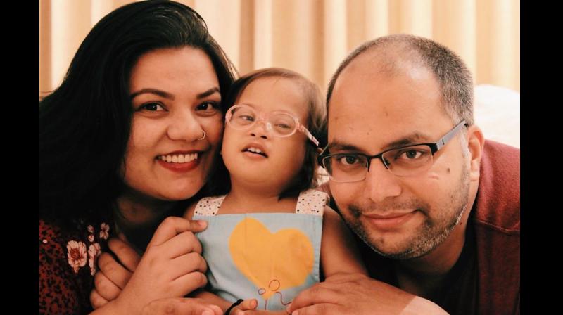 Different stroke: Couple adopts child with Down Syndrome