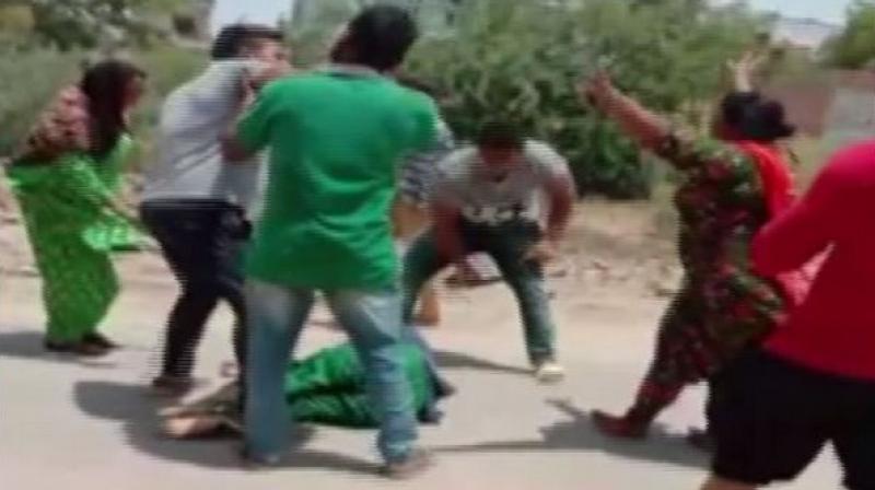 Video captured 6 men thrash woman in Punjab; accused sent to police remand