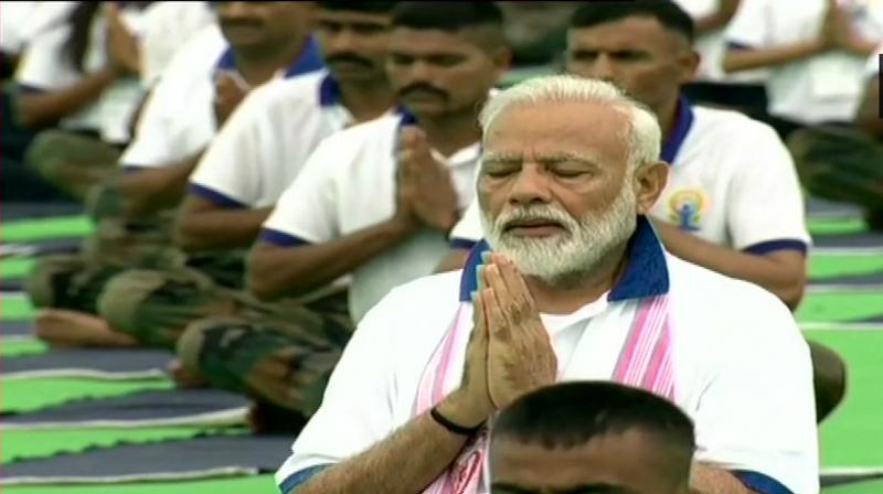 â€˜Yoga above everythingâ€™: PM Modi at mega event in Ranchi; watch