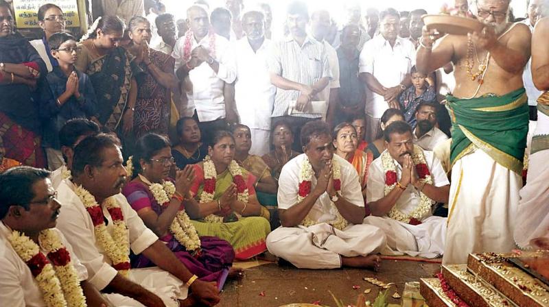 Ministers, MLAs in Coimbatore pray for rains