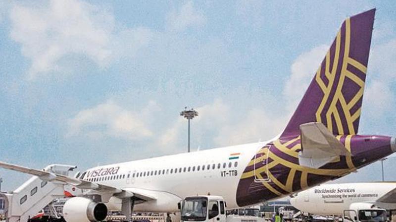 Vistara is a joint venture between Tata Sons and Singapore Airlines.