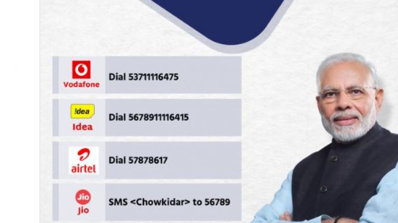 BJP releases \Main Bhi Chowkidar\ caller tunes to connect with mass