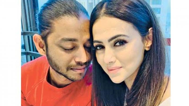 Sana Khan declares her love for Melvin Louis on Instagram