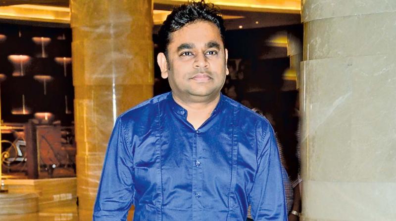 AR Rahman introduces hero of his film 99 Songs