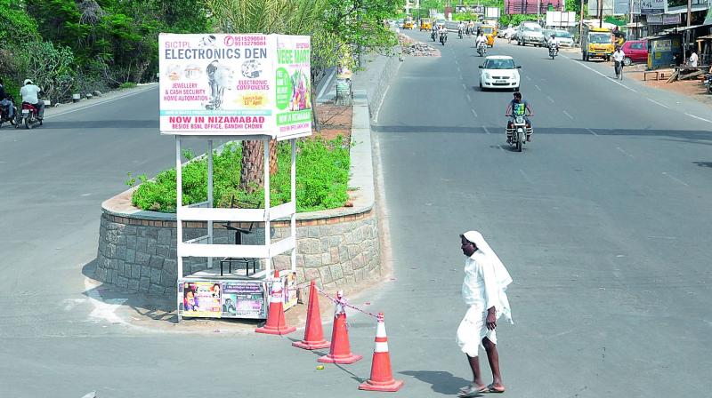 Nizamabad simmers as mercury touches 44.7Â°Celsius