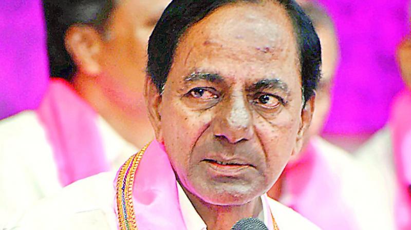 Telangana CM K Chandrasekhar Rao.