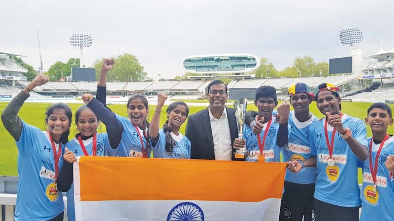 Chennaiâ€™s kids lift Street Child Cricket World Cup at Lords