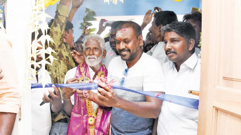 Man who runs free ambulance gets gift of house from actor Raghava Lawrence