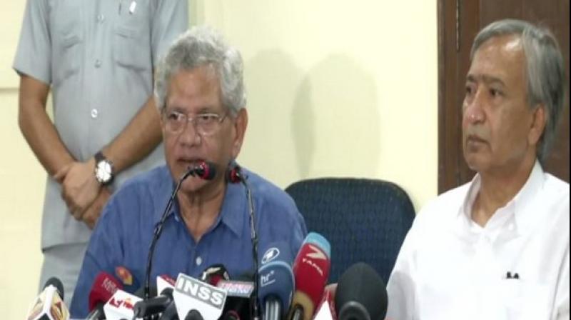Yechury dismisses Centre\s claim of normalcy in J&K