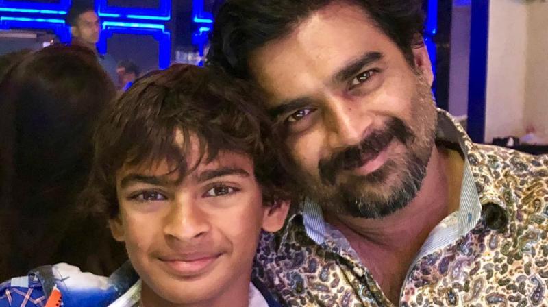 Madhavan\s son wins swimming medal in intl championship that actor calls Asian Games