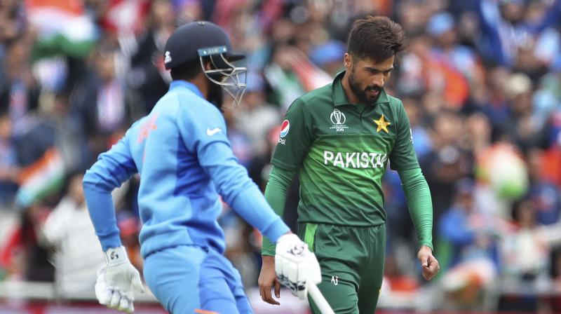 ICC CWC\19: Mohammad Amir warned twice as India make solid start against Pakistan