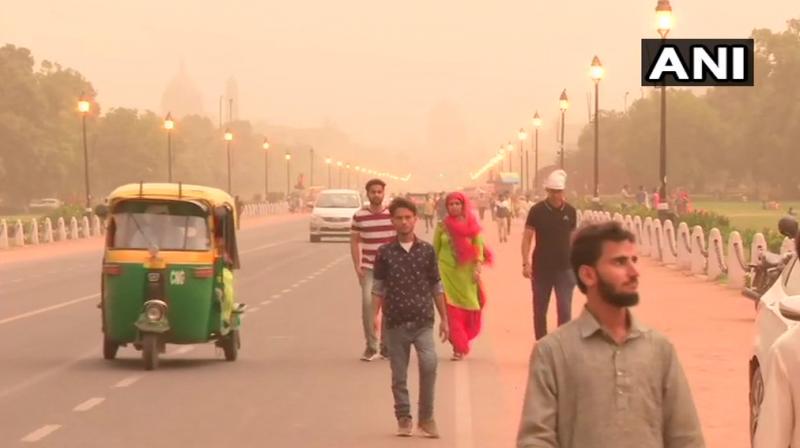 Delhi airport\s flight operations suspended for around 35 minutes due to dust storm