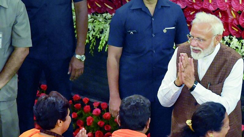 No bigger God than Bharat Mata: PM Modi